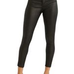 NEW SOFIA JEANS Lift & Sculpt Skinny Super High Rise Faux Leather Pants Black 4 Photo 0