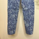 LOGO By Lori Goldstein  Boho Paisley Print Relaxed Straight Leg Pants size 6 Photo 7