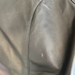 Worthington Black Leather Jacket Full Zip Classic Neutral Bikercore Size Large Photo 12