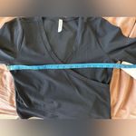 Gap NWT Athleta Transcend Wrap Top Sz L Large Women’s Workout Yoga Pilates Gym Photo 5