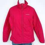 Patagonia Women's M Primaloft Insulated Jacket Pink Magenta Zip Up Warm Outdoor Photo 0