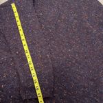 90s J Jill speckled confetti Sweater 2X Nubby Bohemian Chunky lagenlook purple Photo 9