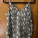EXPRESS Spaghetti Strap Snake Print Top Photo 1