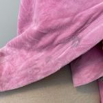 PINK - Victoria's Secret Victoria’s Secret PINK Vintage Rare Velour Full Zip Sequin Hoodie Bubblegum Pink Photo 4