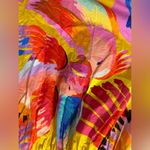 Farm Rio NWT  Neon Macaws Maxi Dress Small Photo 5