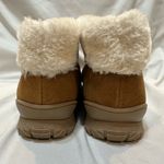 Minnetonka  Brown Suede Sherpa Slipper Ankle Boots Photo 4