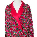 Victoria's Secret VICTORIA’S SECRET Gold Label Tulip Print Silky Sleep Shirt Photo 1