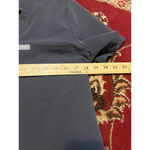 FIGS  Womens Technical Collection Grey Short Sleeve One Pocket V Neck Scrub Top Photo 4