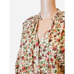 Free People Meant to Be Floral Cotton Long sleeve blouse size XS Vintage Combo Photo 6