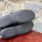 Stuart Weitzman Shearling & Suede Leather Black Buckle Shoes Photo 7