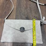 Joy Susan crossbody Purse Off White Vintage like 80s style Vanessa Suede like Gray Photo 7