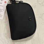Lululemon  Dual Pouch Wristlet Black New With Tags Photo 3