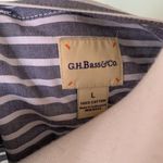 GH Bass Striped Cotton Tunic Top L Size L Photo 8