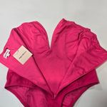 superdown Gianna Sweetheart Bodysuit in Pink Medium Photo 8