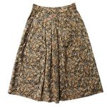 J.Crew NWT x Drake's A-line in Navy Giraffe Print Pull-on Skirt 4 Photo 0