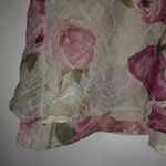 Jessica Howard  12 Olive Green Pink Roses Top Photo 1