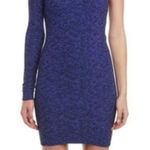 BCBGeneration  Periblue One Shoulder Cutout Bodycon Mini Dress XS/S Photo 0