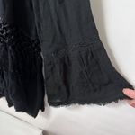 American Eagle  Outfitters Cardigan Womens XS BOHO Fringe Crochet Lace Kimono Photo 6