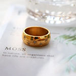 Boutique NEW Women's Wide Pave Diamond Star Gold-Plated Ring Band Size 7 Photo 7