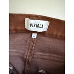 Pistola $198  Lennon Coated Crop - Saddle Brown 27, 22” inseam Photo 10