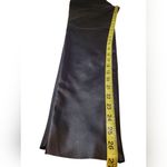 ZARA Pants Womens Medium Black Faux Leather Skinny Leg Moto High Waist Vegan S Photo 4