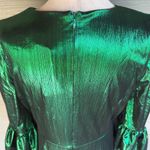 Tuckernuck  | Pomander Place Emerald Crinkle Lurex Lillith Dress Photo 7