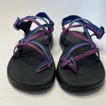 Chacos Chaco ZX/2 Blue Purple Striped Strappy Hiking Walking Sandals Women’s Size 9 Photo 2