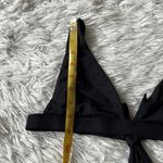 Good American NEW  WOMEN’S SEXY BOOST BIKINI TOP IN BLACK SIZE Small Photo 4