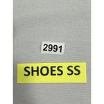 Enzo Angiolini Womans 6.5 M Black Satin Sequin Slingback Peep Toe Platform Heels Photo 10