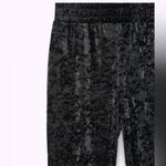 ZARA  VELVET JOGGING Skinny Sweat PANTS Black Size XS NEW Photo 5