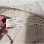 Stradivarius  Linen Blend Bermuda Shorts with Darts in Stone size 8 Photo 10