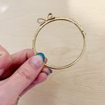 Kate Spade Gold Rhinestone Bow Bracelet Photo 5