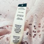 Lucky Brand Pink Wireless Bra Bralette Padded Pullover Lace Size Medium Photo 4