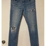 Anthropologie Pilcro And The Letterpress Light Wash Jeans Hyphen Fit Size 27 EUC Photo 1