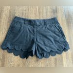 J.Crew  Black Linen Shorts - size 2 Photo 3
