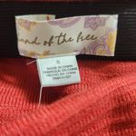 Band of Gypsies Band of the Free Orange Knit Midi Pencil Skirt Size Small NWT Rust Pencil Skirt Photo 5