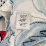 Christopher & Banks Christopher & Banks Women's Sailboat Beach Cardigan Sweater Blue Medium Coastal Photo 3