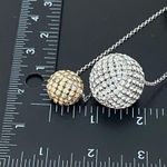 Swavorski SWAROVSKI Signed Ladies PIN-UP Crystal Rhinestone Silver Gold Balls 30” Necklace Photo 14