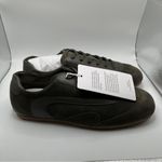 COS NWB  MINIMAL LEATHER SNEAKERS size 41 unisex W 11 M 8.5 khaki green Photo 6