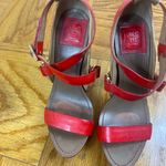 Tory Burch Red Strappy Heels Photo 7