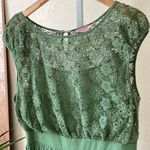 Juicy Couture  beautiful green lace floral dress Photo 1