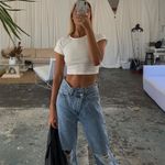 Princess Polly  Classic White Cropped Tee Photo 1