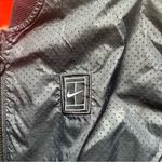 Nike Jacket Womens Black Tennis Mesh Bomber Court Active Lightweight Zip Small Photo 1