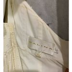 David's Bridal Davids bridals Galina halter ivory tie back wedding dress *needs dry cleaning* Photo 13