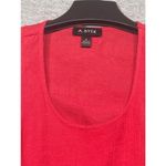 A Byer Women's A. Byer Red Sleeveless Blouse Size S Photo 2