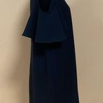 Chelsea28 🛍️ 'Peek-A-Boo' Cold Shoulder Black Shift Dress Size XL Photo 7