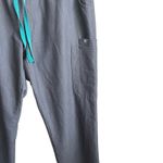 FIGS  Women Scrub Cargo Pants L Gray Technical Collection Medical Nurse Workwear‎ Photo 7