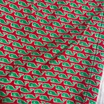 Vineyard Vines Red Green Whale Print PJ’s Bottom; Medium Photo 5