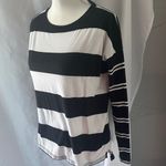 CHAPS Bold Striped Long Sleeve Top Photo 1