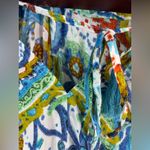 Shoreline  M Halter Aloha Floral Midi Dress Photo 5